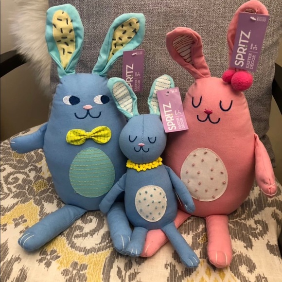 Family Set of Target Easter Bunny Plush Doll Decor - Picture 1 of 3
